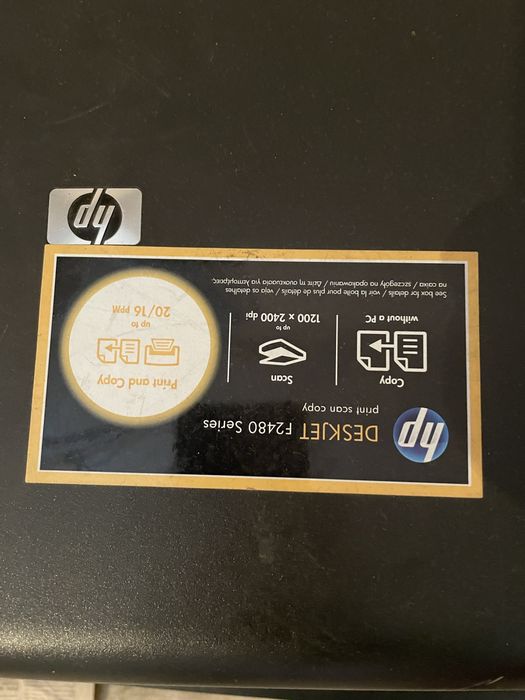 МФУ струйное HP Deskjet F2480, цветн., A4