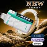 Nou ! Vape cu Ice Reglabil 5 Nivele QBM 40.000 Puffs