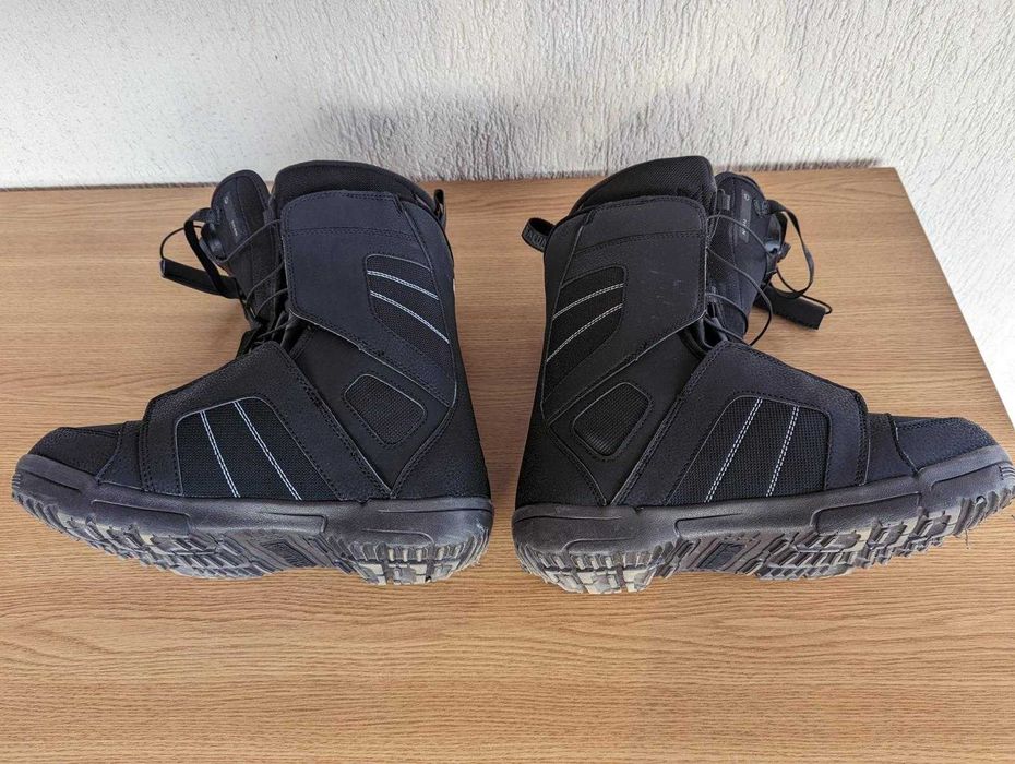 Placa Raven Core Carbon + Boots Salomon Black Titan