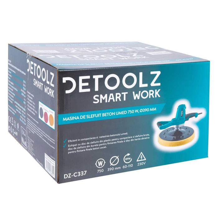 Masina aparat de slefuit pereti 750w 390mm  drisca burete (DZ-C337)