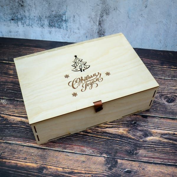 Деревянные коробки с брендированием