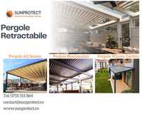 Pergole retractabile Bioclimatice, All season - PVC, Winter Garden.