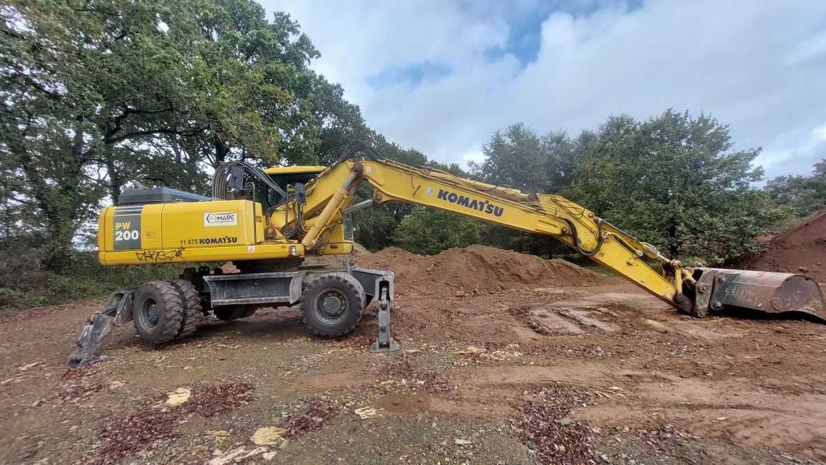 Excavator Komatsu PW200-7EO 2013