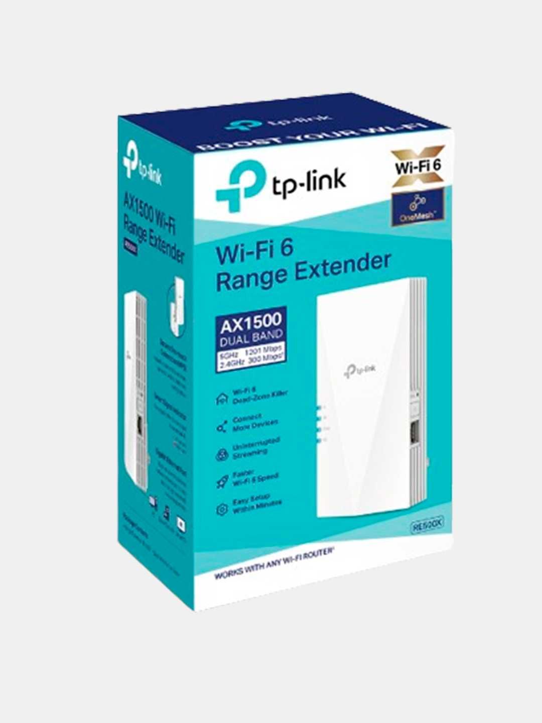 TP-Link RE500X AX1500 усилитель Wi-Fi сигнала, repeater router