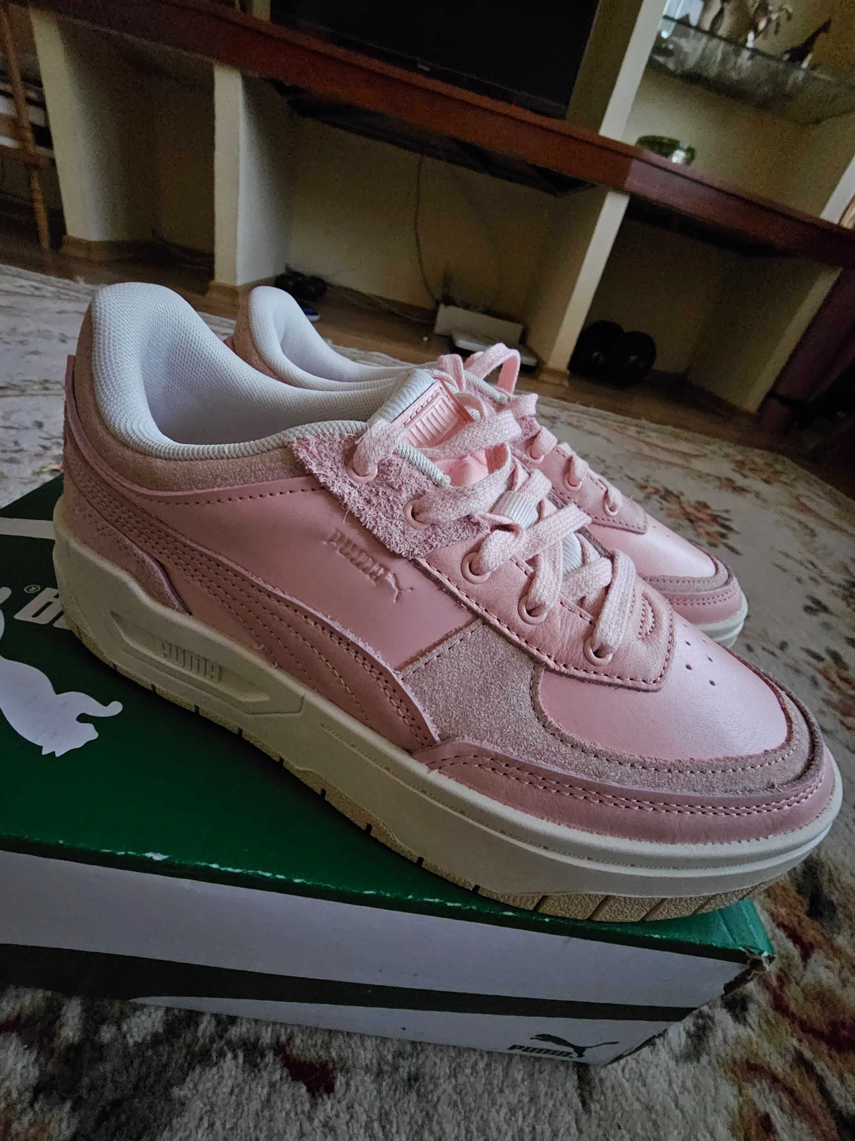 Оригинални и нови PUMA Сникърси Cali Dream Thrifted Wns 389869 02 Rose