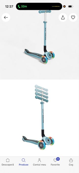 Trotineta GLOBBER 3 roti