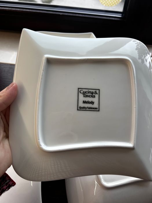 4 плата за сервиране или основно и 6 за десерт Икеа, нови IKEA