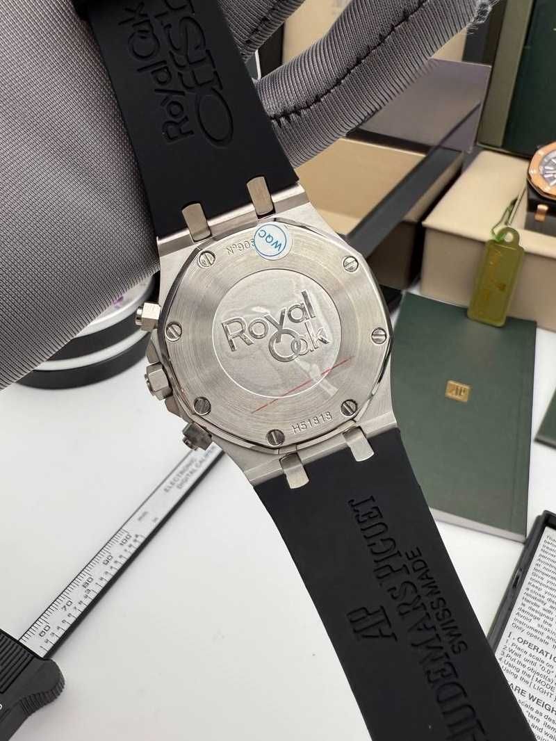 audemars piguet royal oak icedout full diamond black dail