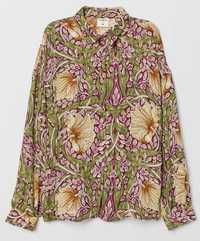 Блуза, рубашка женская с принтом, H&M