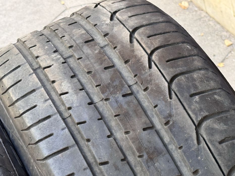 255/40/ZR19 Pirelli Pzero 2бр летни dot1814 4мм