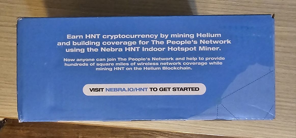 [NOU, SIGILAT] Nebra Helium HNT Miner Rock Pi Indoor