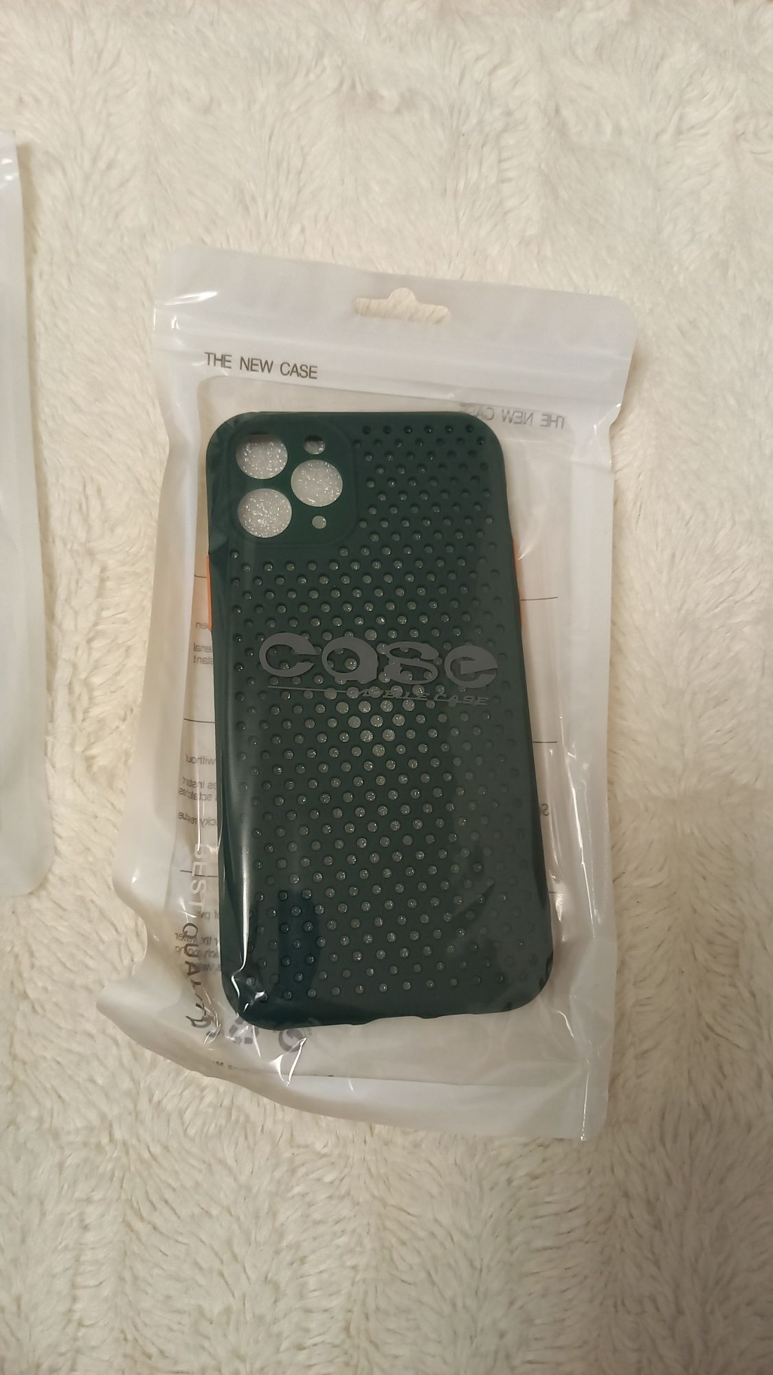 Carcasa Iphone 11 pro 2 buc(verde+negru)