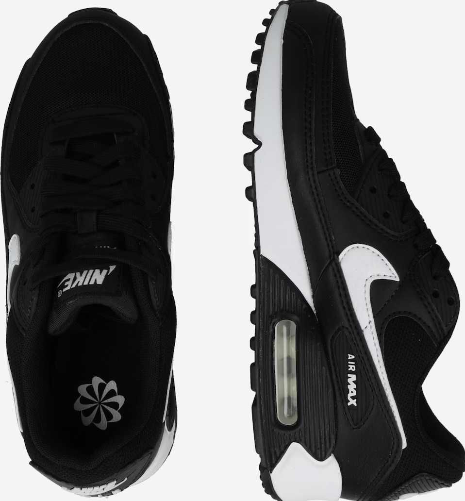 Nike Ниски маратонки 'Air Max 90' в Черно - 36