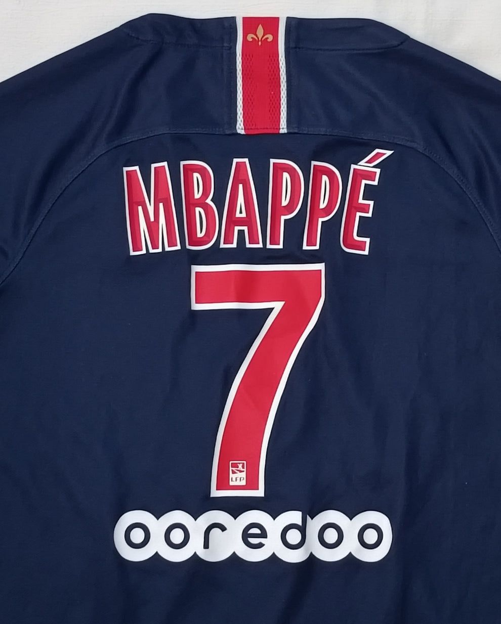 Nike DRI-FIT PSG #7 Mbappe Jersey оригинална тениска ръст 158-170см