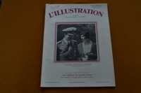 Revista "L'illustration", franceza, cu regele Carol II si Elena