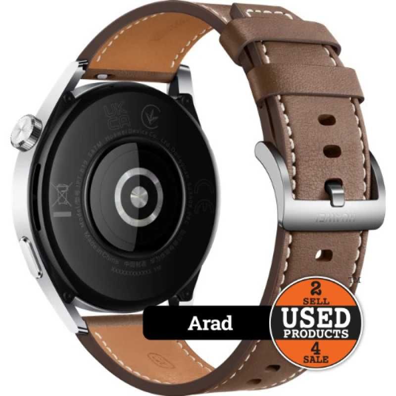 Huawei Watch GT3,46mm,Classic Edition, Brown Leather | UsedProducts.ro