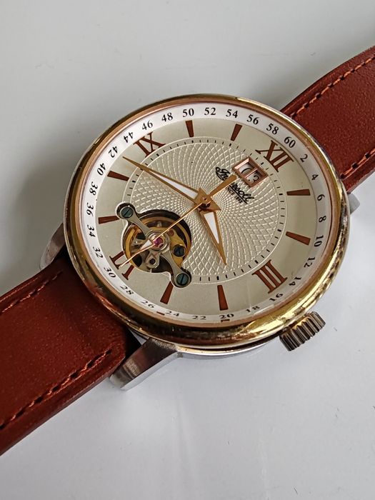 Ceas Ingersoll Automatic Calendar Open Heart 39 mm