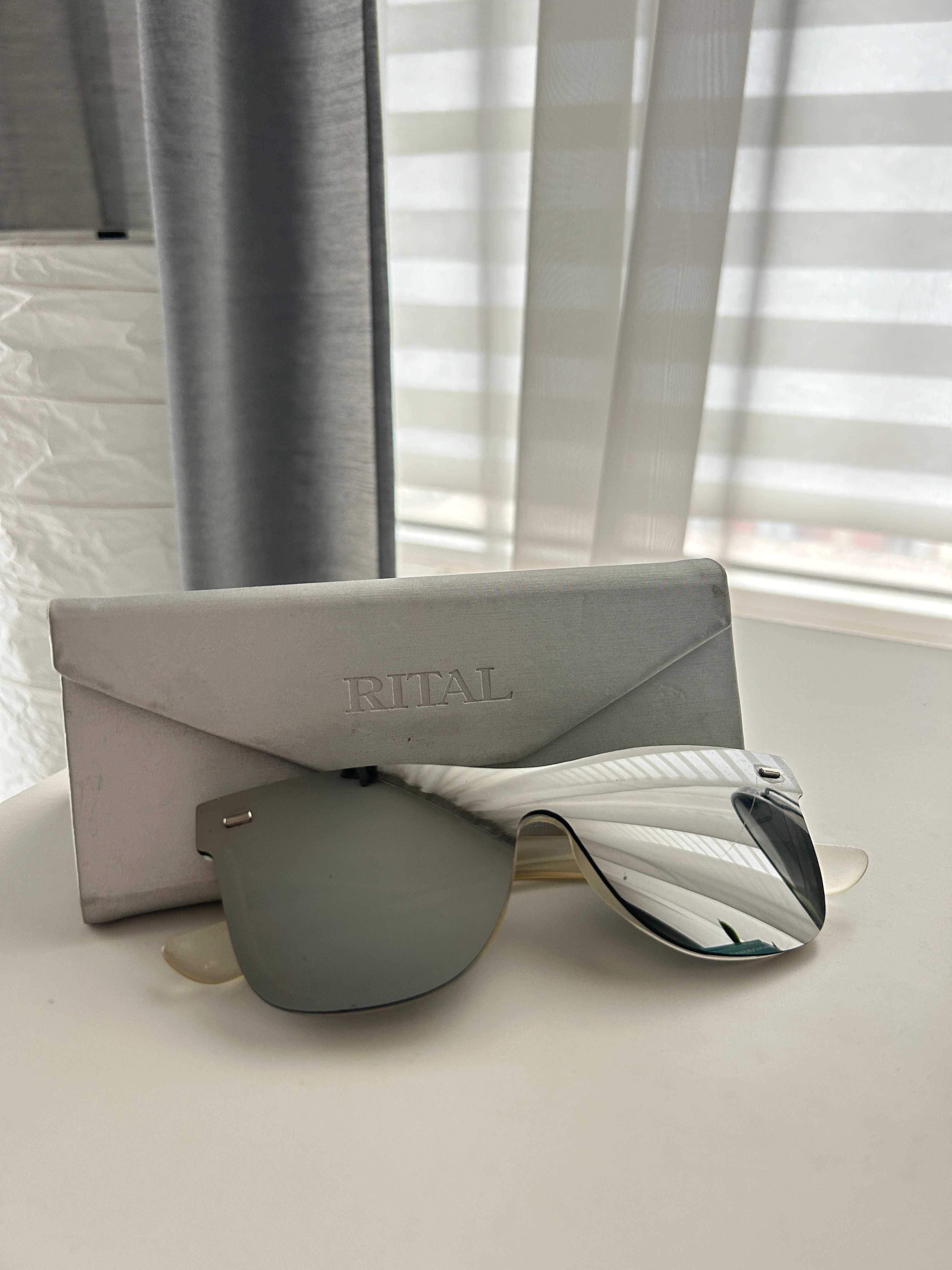 RITAL слънчеви очила огледален ефект сиви
