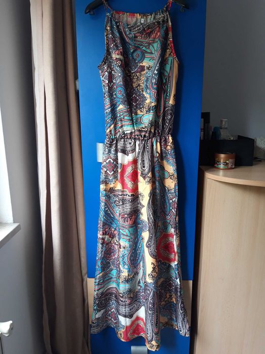 Rochie lunga multicolora, marimea S/M