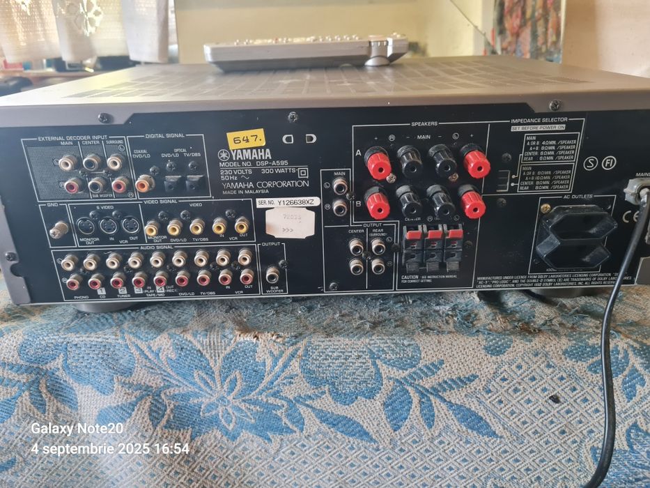 Amplificator yamaha dsp a595