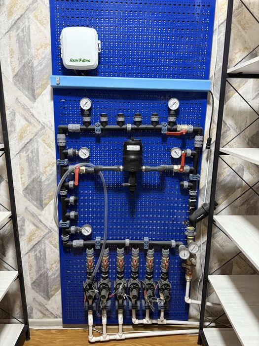 Автополив с авто дозатором