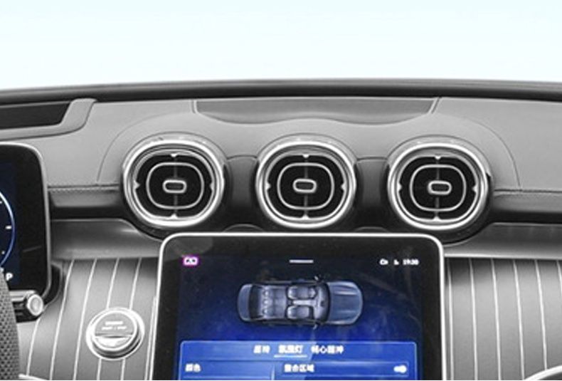 Set grile ventilatie Mercedes C Class W206 GLC X254 64 culori RGB