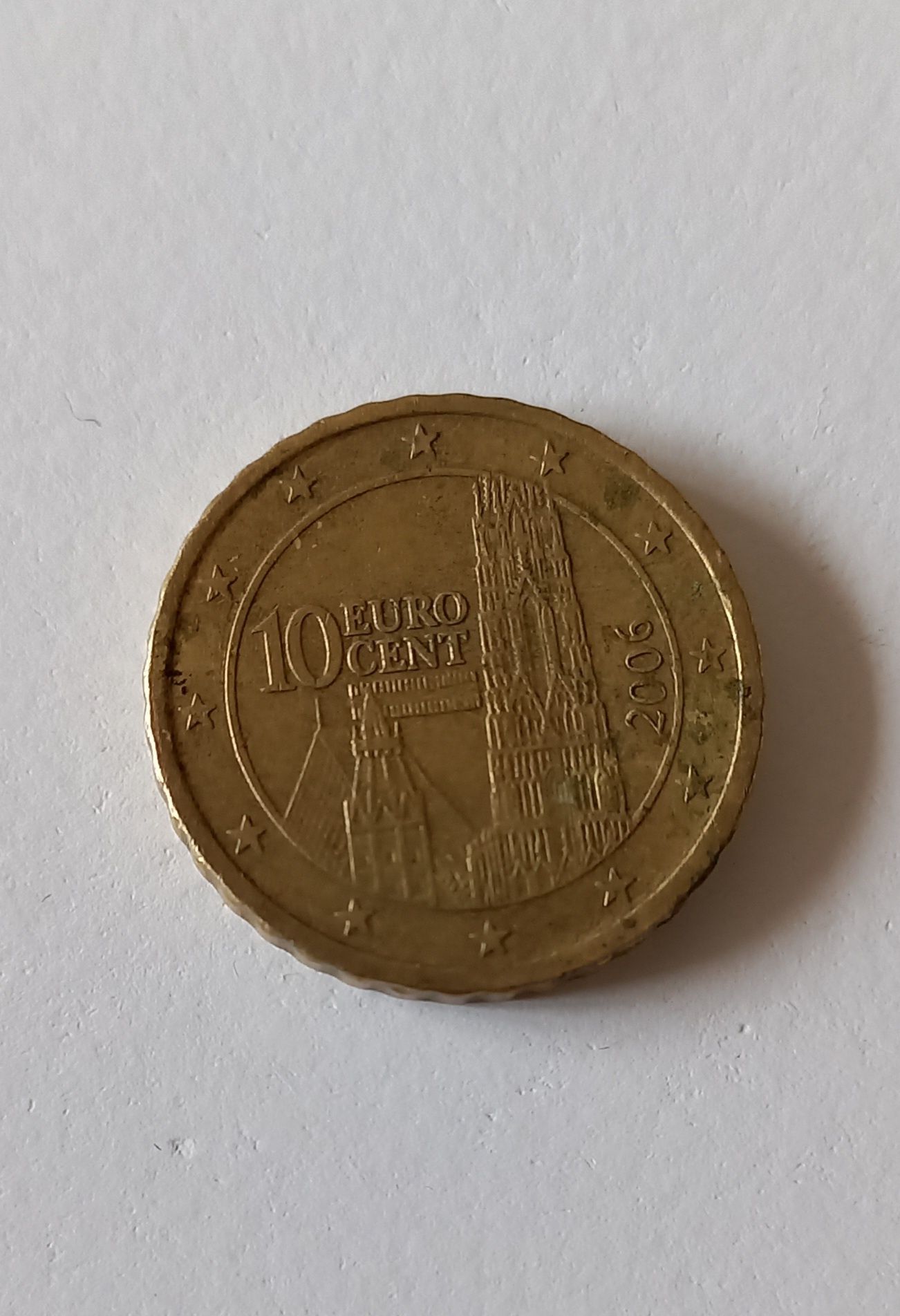 Moneda 10 Euro Centi 2006