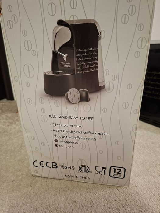 Espressor cu capsule Julius Meinl Inspresso 15 Bari