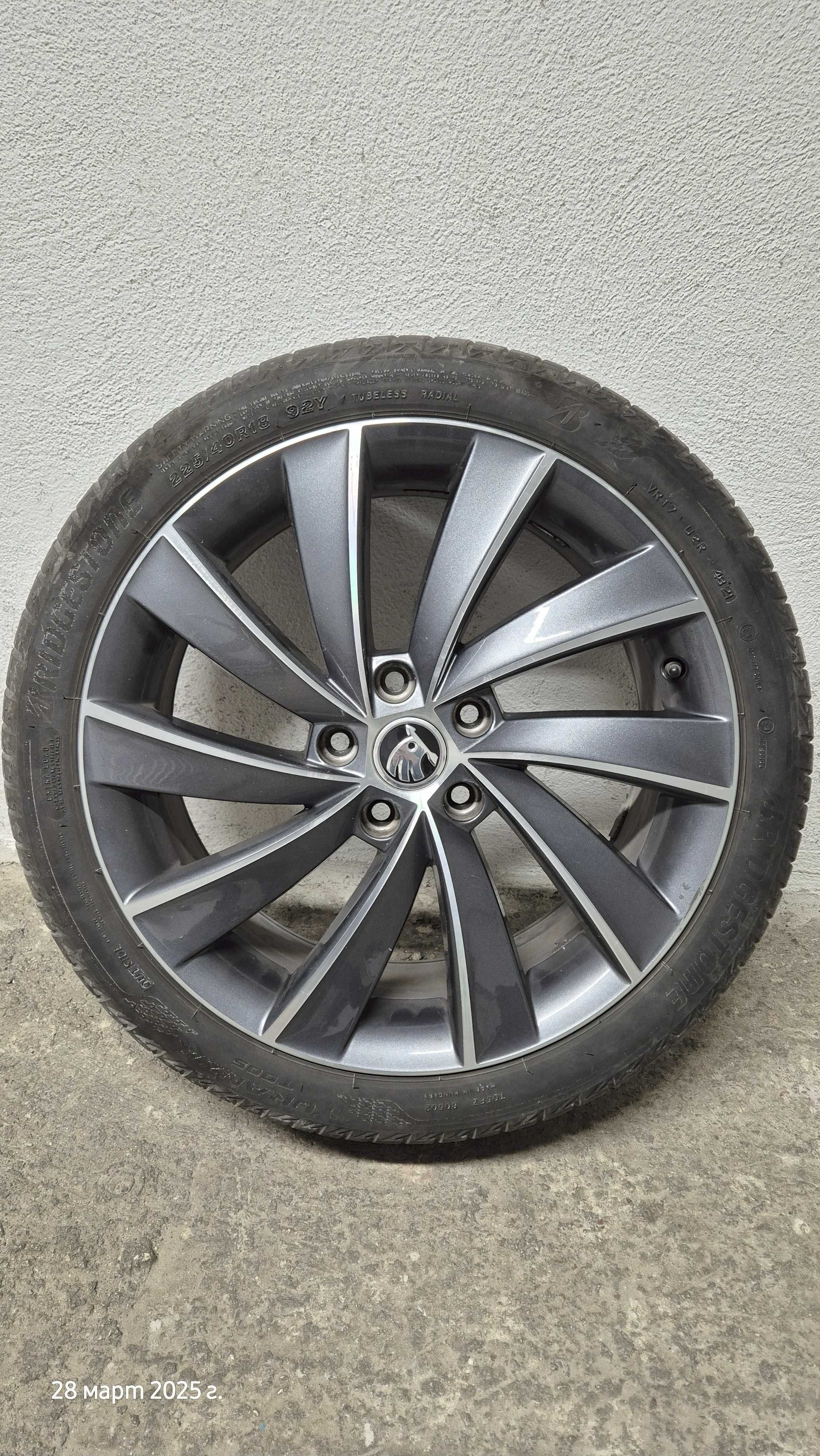 Джанти 18"  5x112  за Шкода