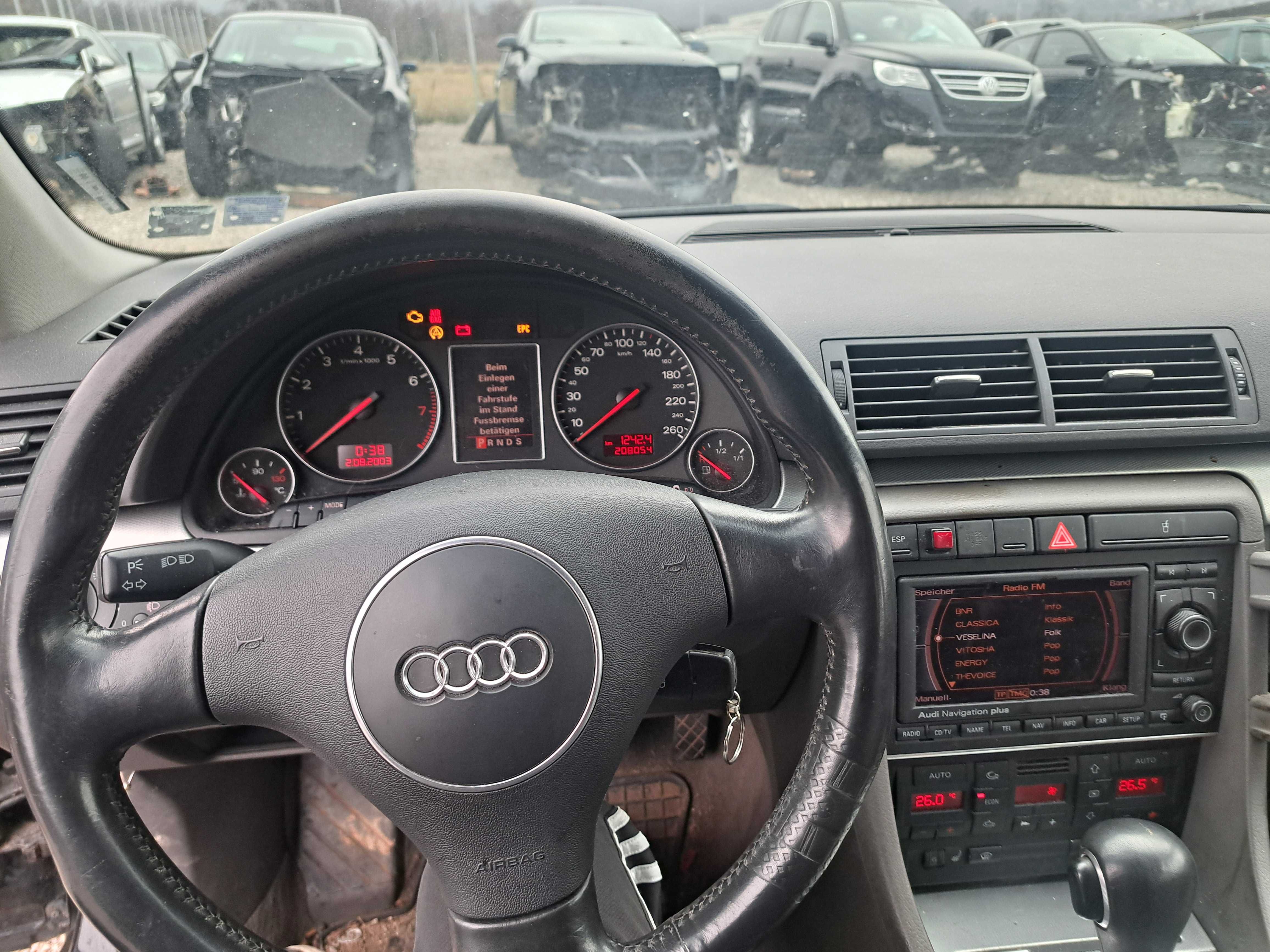 Audi a4 b6 3.0i ASN 220hp Bose, Теглич, Recaro, multitronic, navi