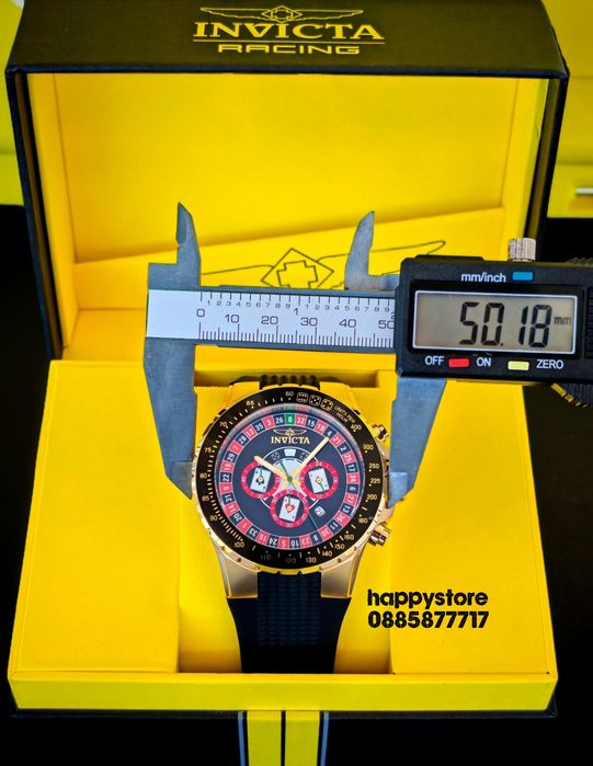 INVICTA Monte Carlo Casino 50mm, Инвикта нов ръчен часовник
