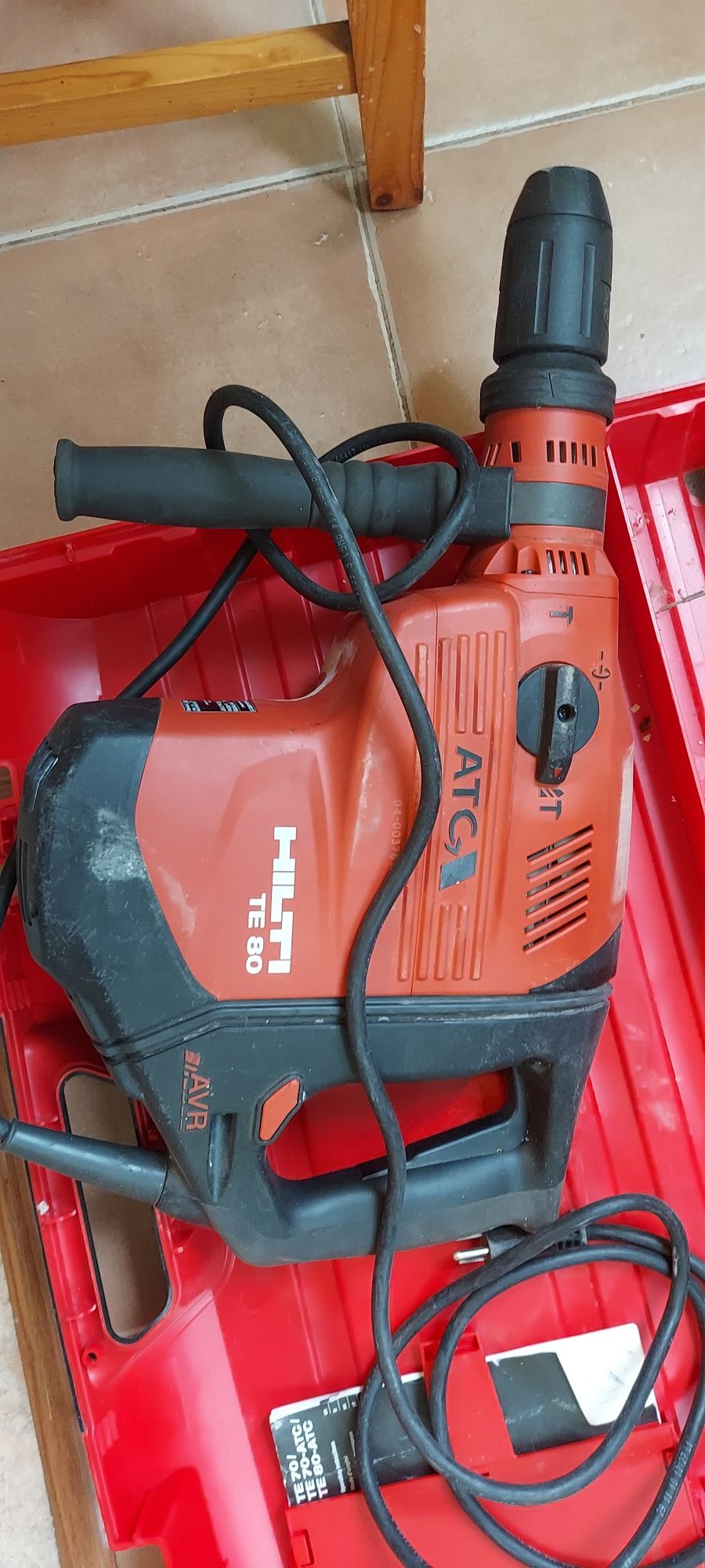 Hilti TE 80-ATC/AVR УДАРНО-ПРОБИВНА МАШИНА Професионална Оригинална.