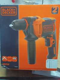 Mașină găurit Black&Decker- 550w,- BEH550