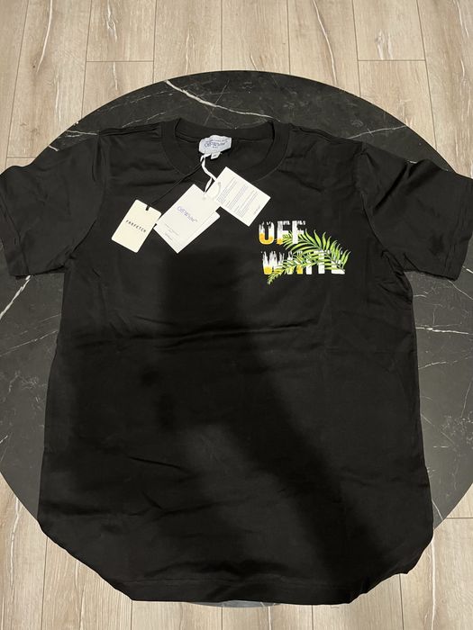Tricou OffWhite Cu eticheta