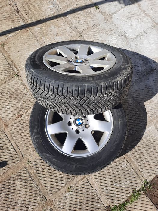 Зимни гуми с джанти 215/60/16 за БМВ Е46 4бр