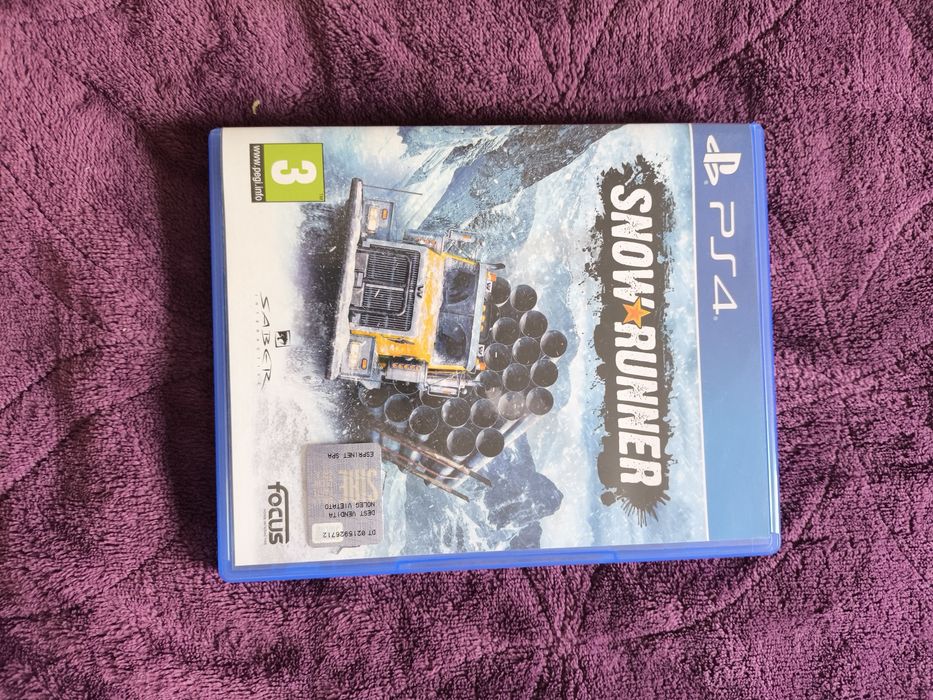 Диск snowrunner для ps4