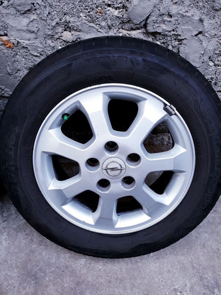 Jante aliaj Opel Astra cu anvelope Sport Dunlop 195/65/15 91H