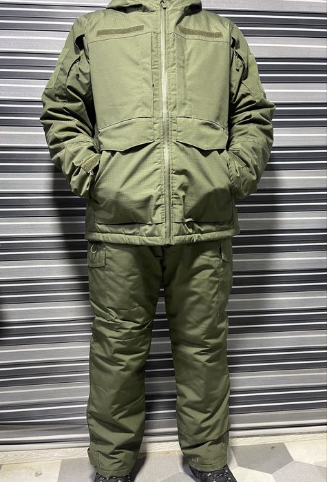 Зимная куртка и брюк утепленная. Тактический бушлат. Harbiy bushlat