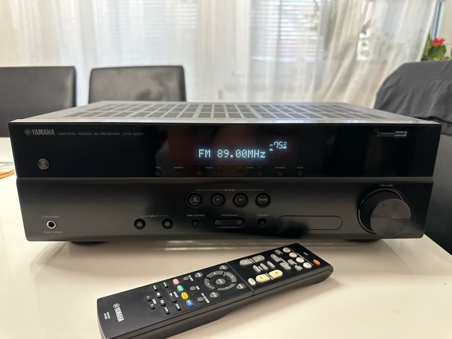 Мощен Усилвател,ресивър yamaha htr-2071  5.1,135W,4K,Hdmi