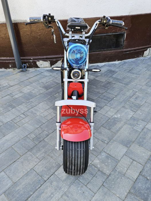 Scuter Electric Fara Permis Harley 20Ah 45kmh Full Dotari