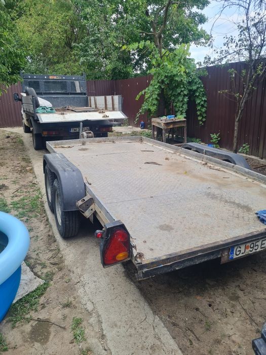 Platforma/remorca auto 3 tone