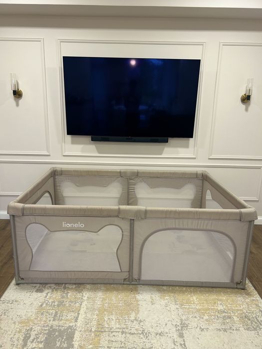 Tarc de joaca Lionelo Willow bej 127x187
