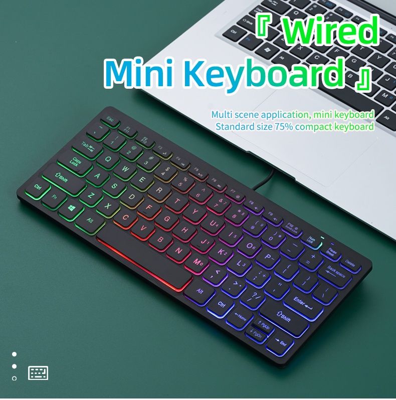 Мини клавиатура с RGB