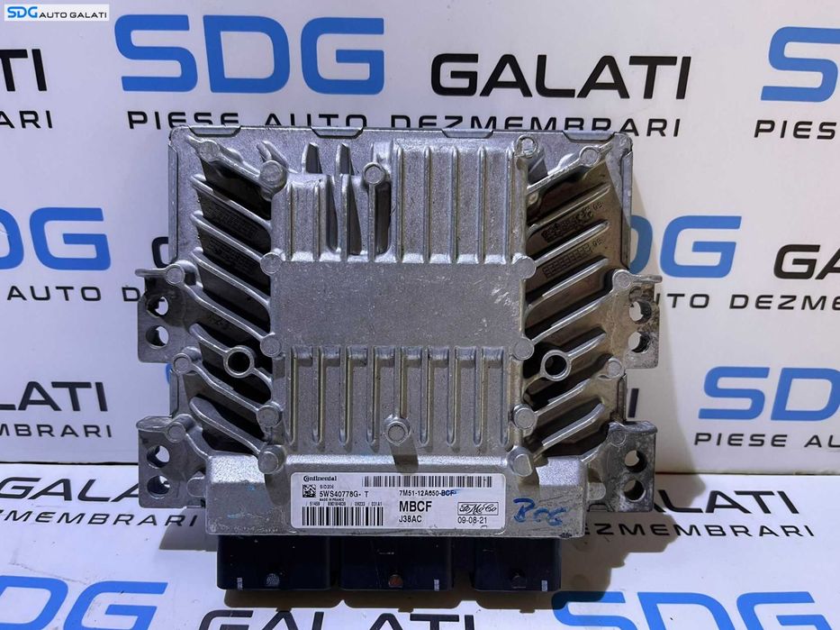 ECU Calculator Motor Ford Focus 2 1.8 TDCI 2004 - 2010 Cod 7M51-12A650-BCF 7M51-12A650-BCG 5WS40778G [L2655]