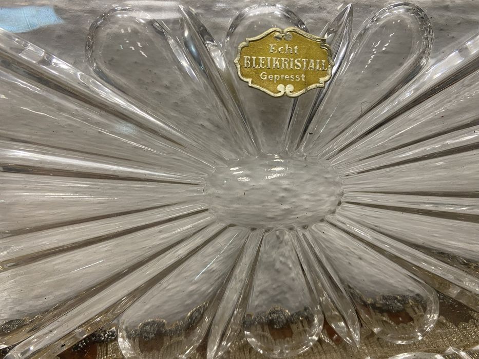 Немски кристални купички за ядки