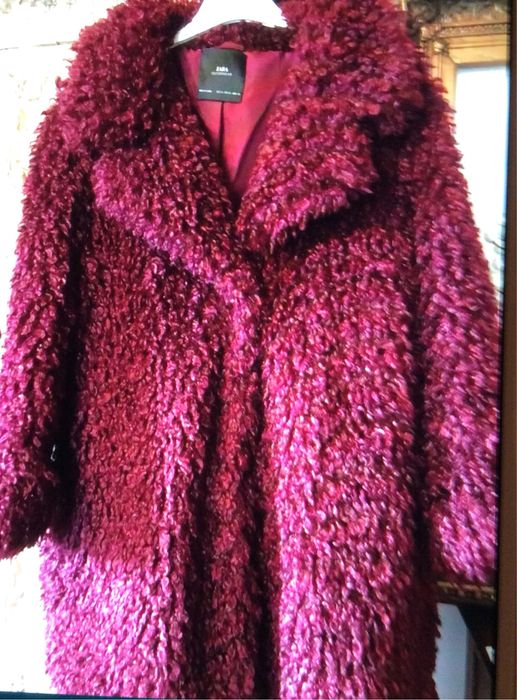 Jacheta pufoasă Zara superba mărimea L/XL