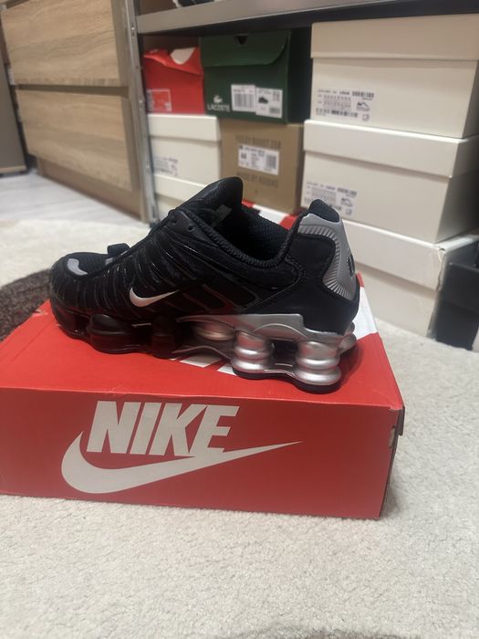 Nike Shox Black Silver 41-43-45
