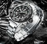 Ceas 44 mm AddiesDive Tub Luminos Quartz