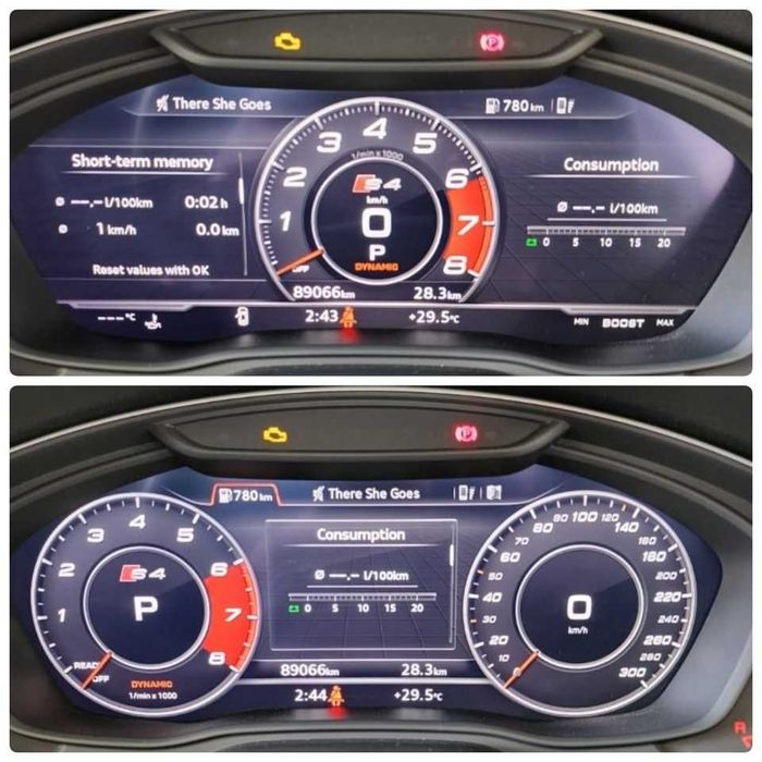 Sport layout RS Virtual Cockpit Audi TT A3 A4 A5 Q5 Q7