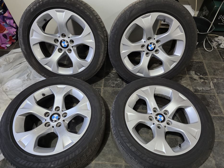 Jante BMW X1  2014 e84 + anvelope Brigestone 225/50/R17 + senzori !